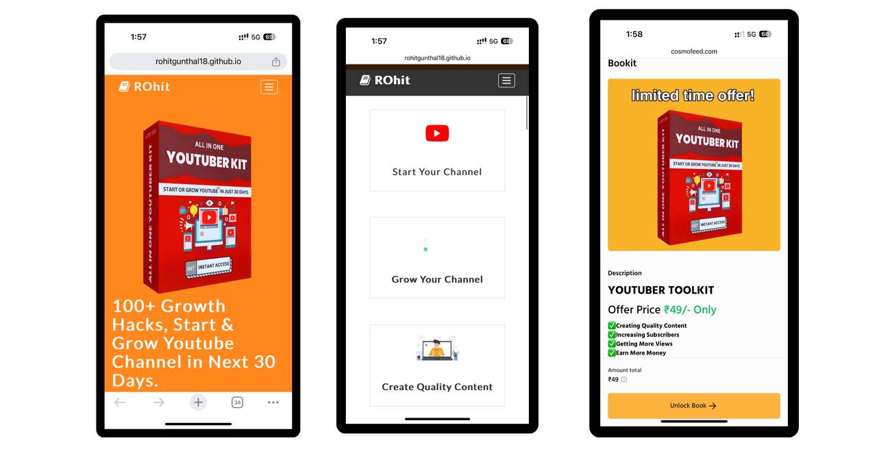 Ebook Product Showcase